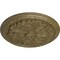 Ekena Millwork Washington Ceiling Medallion (Canopies up to 2 7/8"), 17 1/8"OD x 1 1/2"P, Mississippi Mud Crackle CM17WAMMC - alternate 4